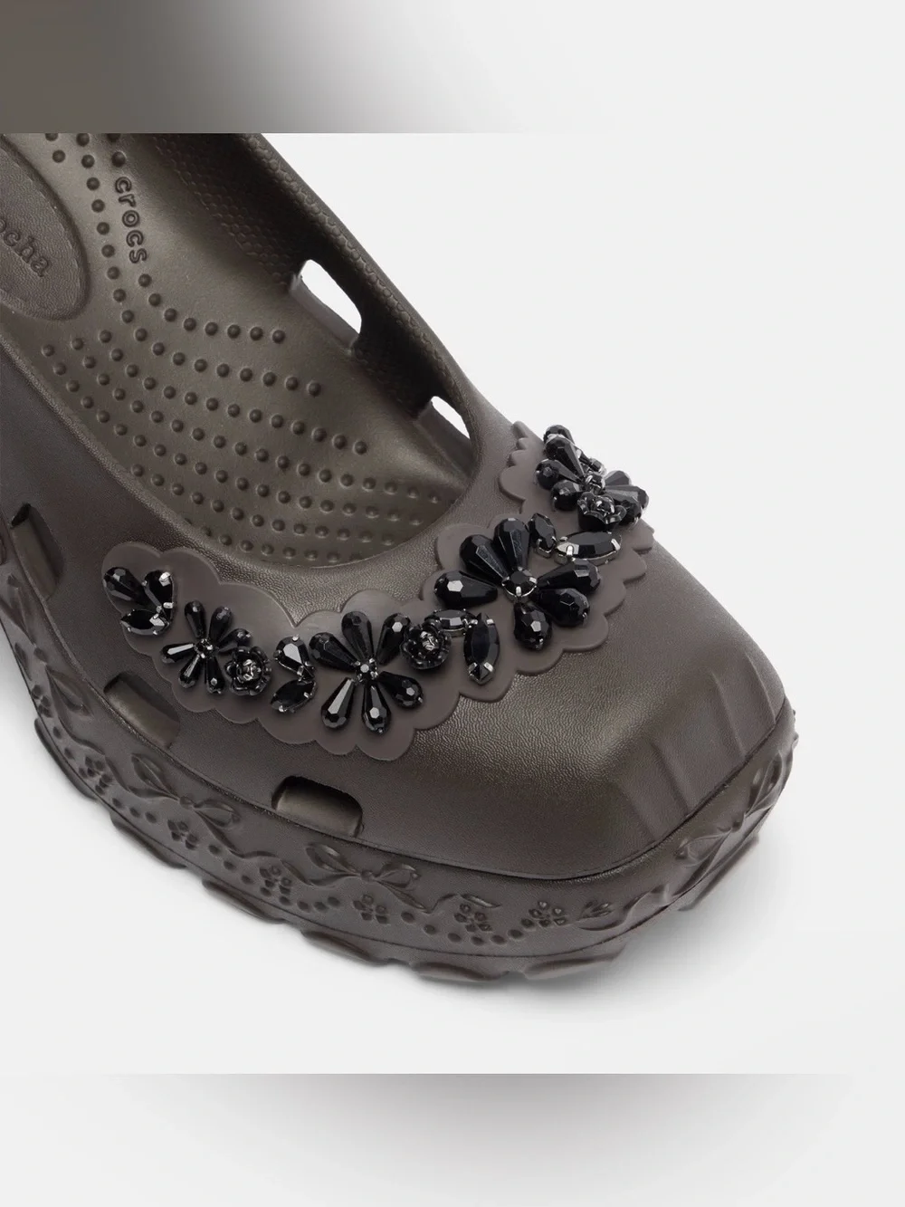 Simone Rocha x Crocs Ballerina Platform Espresso - Picture 5 of 9